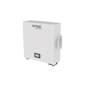 Última Oportunidad Batería de Litio V-TAC 5.12kWh 48V | VT48100E-W Mural LiFePO4