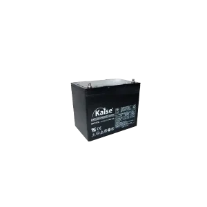 Promoción Exclusiva Batería AGM Kaise KBC12750 | 12V 75Ah | Serie Cyclic (Ciclo Profundo)