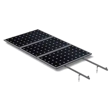 Soporte para 1 placa solar coplanar (paneles hasta 2400x1134mm) Venta Final