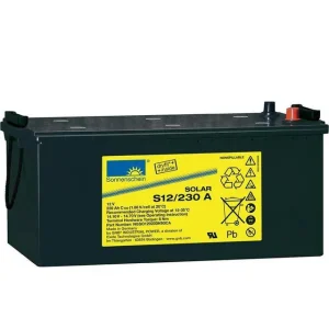 Batería de Gel 12V 230Ah 800 ciclos Sonnenchein Comprar En Línea