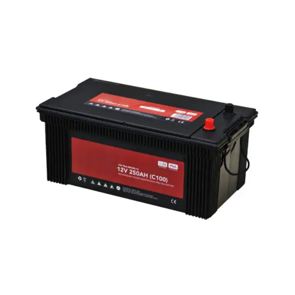 Batería solar ciclo profundo PBA Monoblock 12V 250AH (C100) Directo De Fábrica