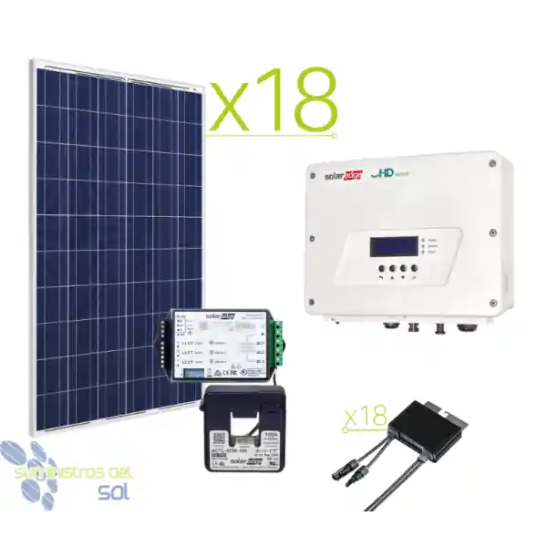 Kit SolarEdge autoconsumo directo 29000Wdía Precio Bajo