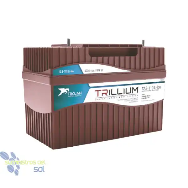 Compra Hoy Batería de litio Trojan Trillium. 12.8V - 1.4kWh | Modelo TR 12.8-110 Li-ion
