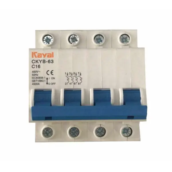 Última Oportunidad Interruptor magnetotermico - Automático 4 polos 25A