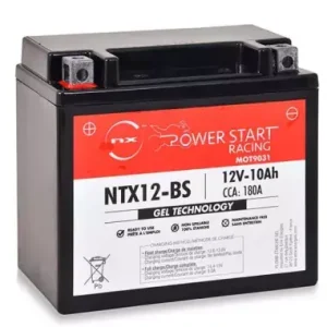 Batería de Moto YTX 12-BS / YB12B-B2 / NTX12-BS 12V 10AH Oferta Flash