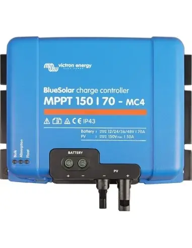 Pago Seguro Regulador MPPT Victron BlueSolar MPPT 150/70-MC4 de 70A y 12-24-36-48V