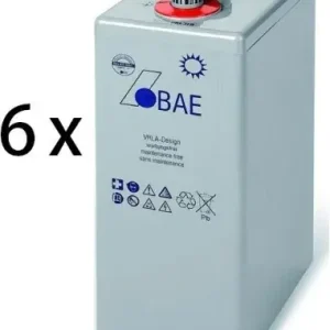 Oferta Baterias de GEL estacionarias BAE Secura GEL 6 PVV 900 de 968Ah C100, conjunto de 12V