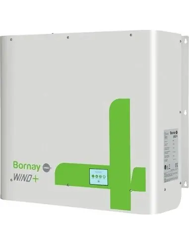 Regulador MPPT para aerogenerador Bornay WIND 25+ y baterías de 12, 24 o 48Vcc. Incluye resistencia de frenado Ocasión Especial