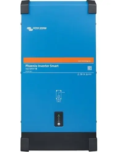 Promoción Exclusiva Inversor Victron Phoenix 24/5000 Smart de 24V y 4000W continuos de onda senoidal pura