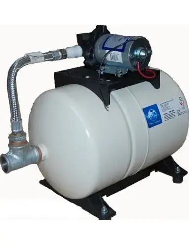 Precio Reducido Bomba de agua SHURFLO 2088-594-444 de 230V con calderín de 20 litros, con activación por presostato incorporado