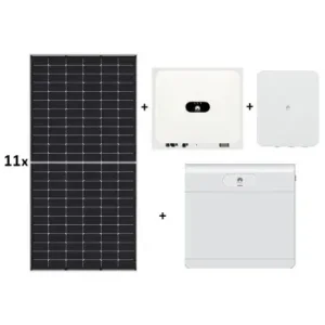 Kit autoconsumo 6490Wp monofásico 6kW Huawei con batería y modo isla Popular