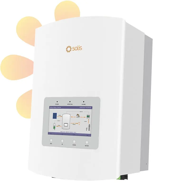 Oferta De Temporada Inversor híbrido Solis 5kW 48V S5-EH1P5K-L (15A) incluye medidor