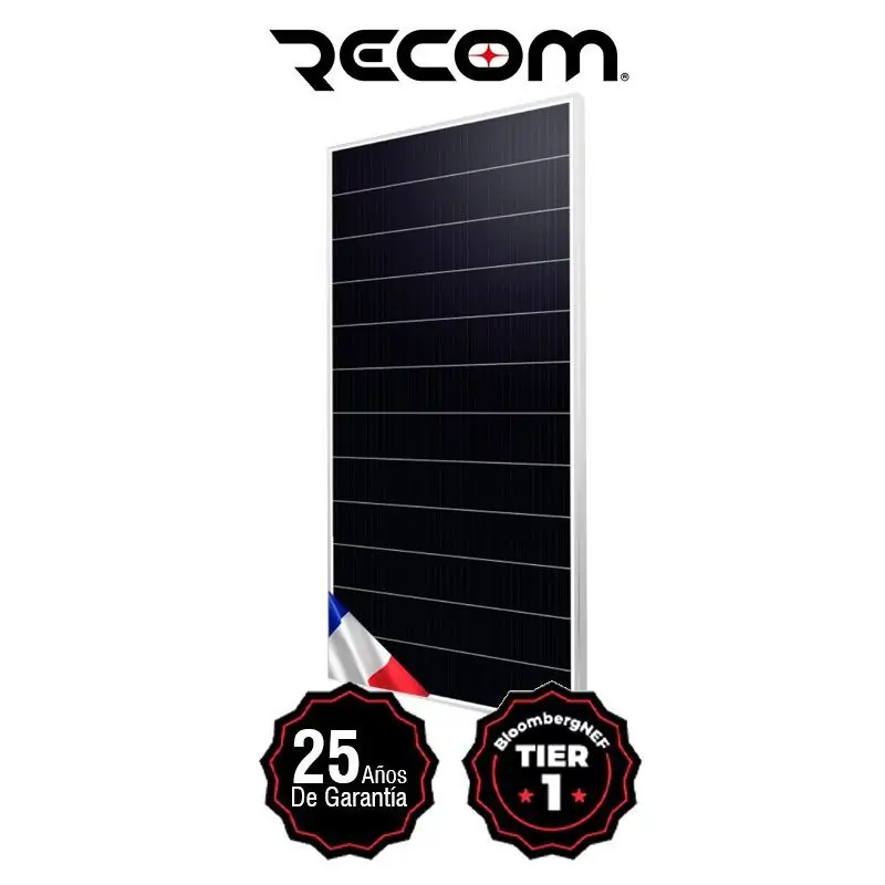 RECOM 485W Puma Series - SHINGLED (RCM-485W-SMA ) 25 Años Garantía Compra Ahora