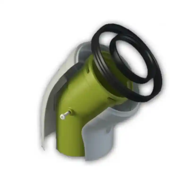 Codo coaxial 80/125 45º condensación Pago Seguro