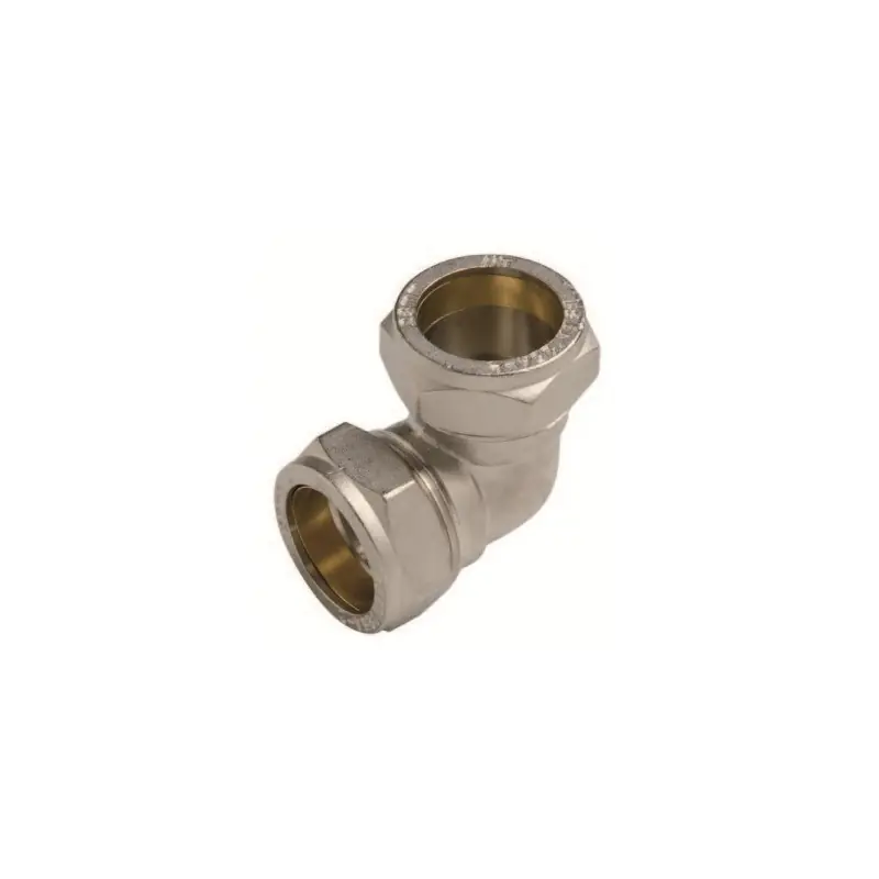 Codo 90º Compresión Tubo de Cobre Ø18 Novedad