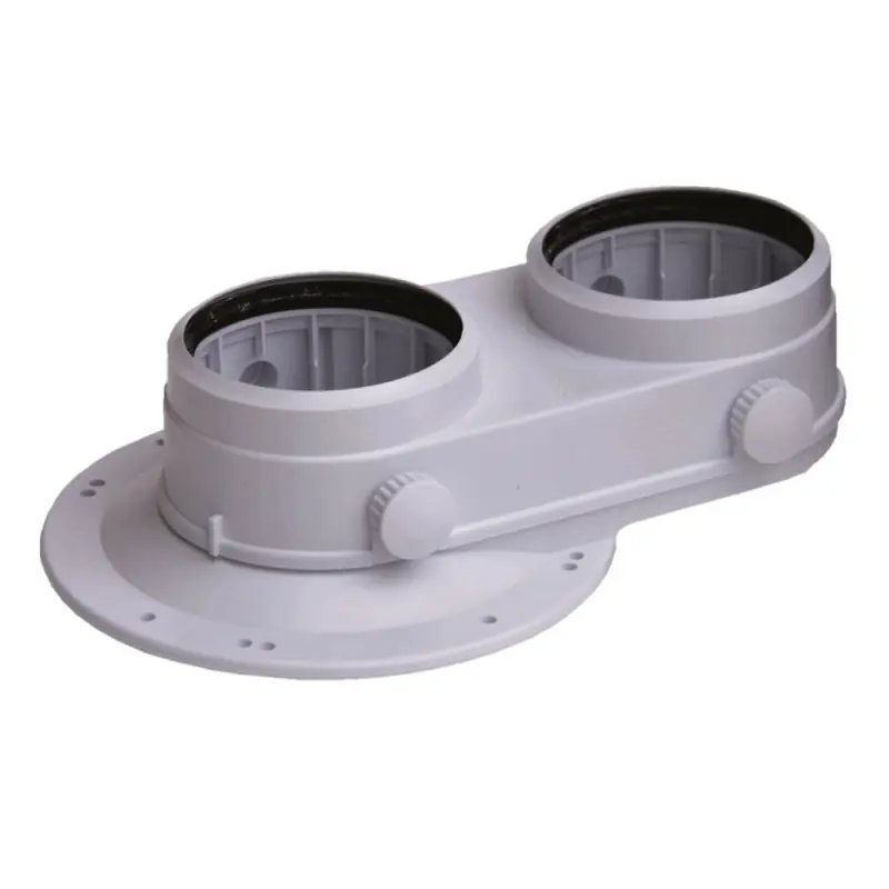 Accesorio Biflujo 80/80mm caldera SAUNIER DUVAL-VAILLANT Precio Reducido