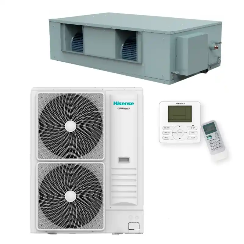 Más Vendido Aire Acondicionado Conductos HISENSE AUD250UX6RZPH8 Trifásica