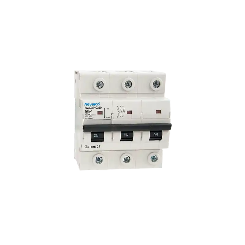 Alta Calidad Magnetotérmico REVALCO RV303H 3P 63A