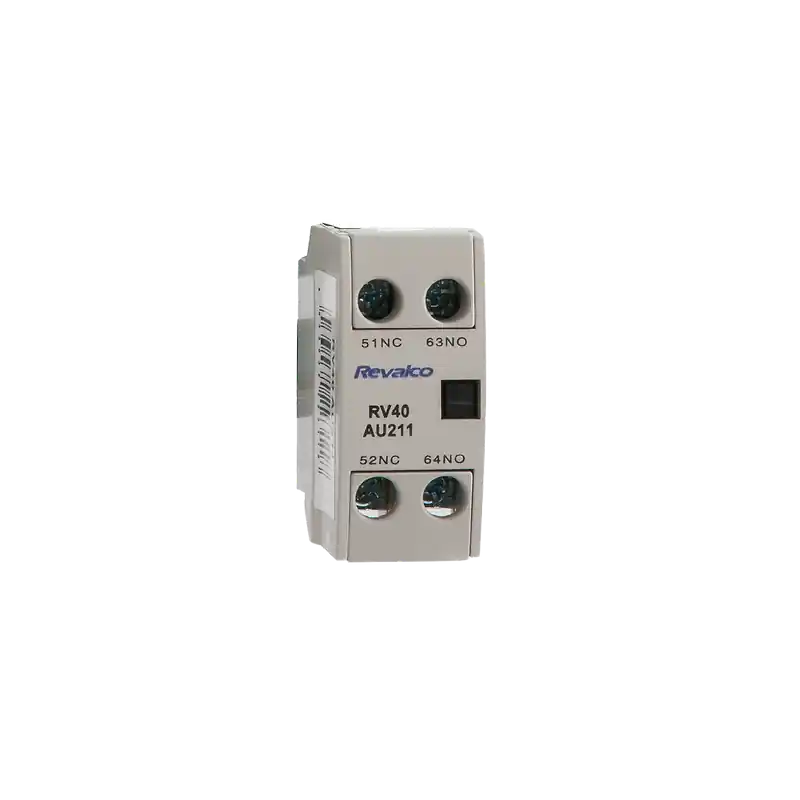 Alta Calidad Contacto Auxiliar Frontal 2P 2NC REVALCO RV40AU2