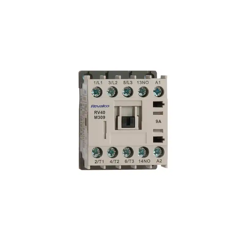 Alta Calidad MiniContactor 4P 4NO 12A REVALCO RV40 415VAC