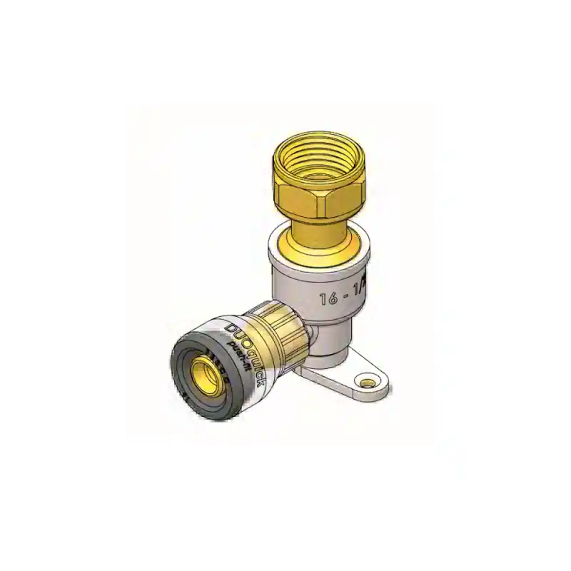 Codo Base Móvil Push Fit FERCO 25 - 1" Marca Reconocida