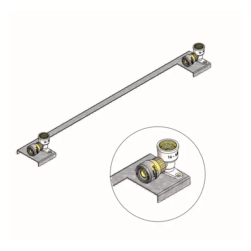 Alta Calidad Placa Radiador Push Fit FERCO 20