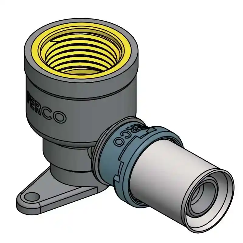 Barato Codo Base Hembra Press Fitting FERCO 16 - ½"