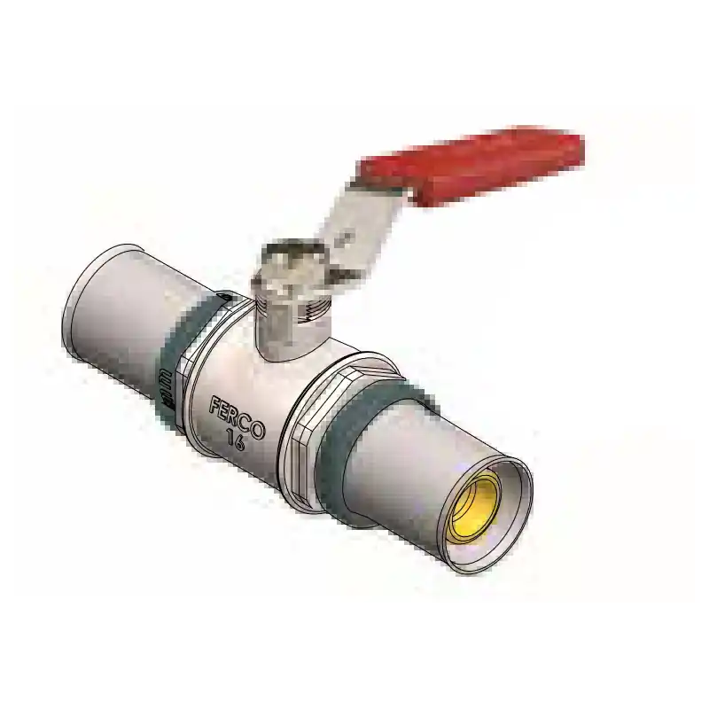 A Buen Precio Llave Esfera Mango Palanca Press Fitting FERCO Ø 25