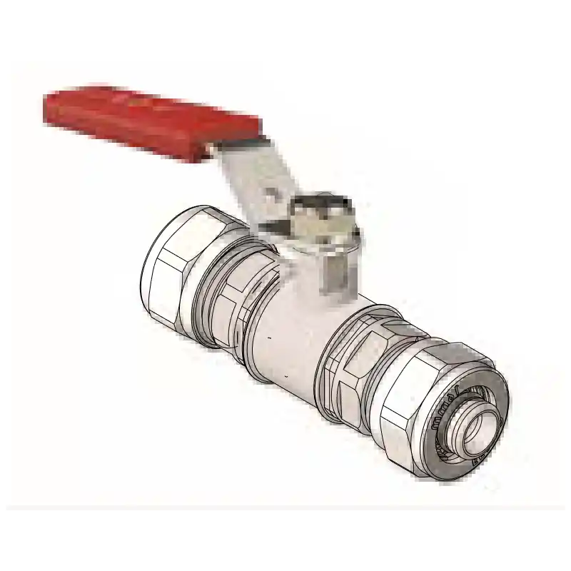 Venta Final Llave Esfera Mango Palanca Compresión FERCO Ø 25