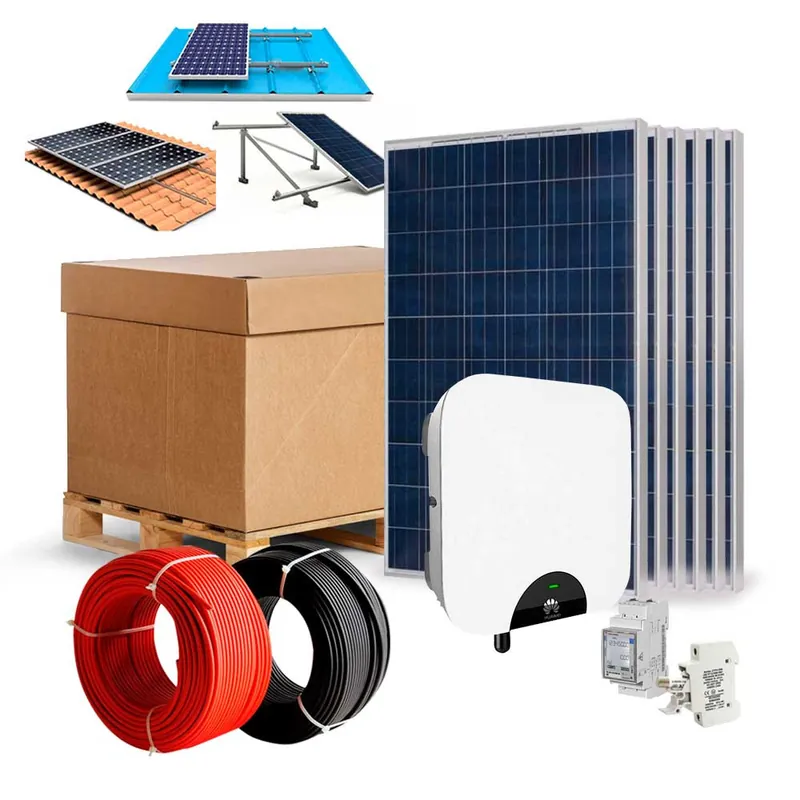 Kit solar HuaWei 5000wh Autoconsumo Inyección a RED Ocasión Especial
