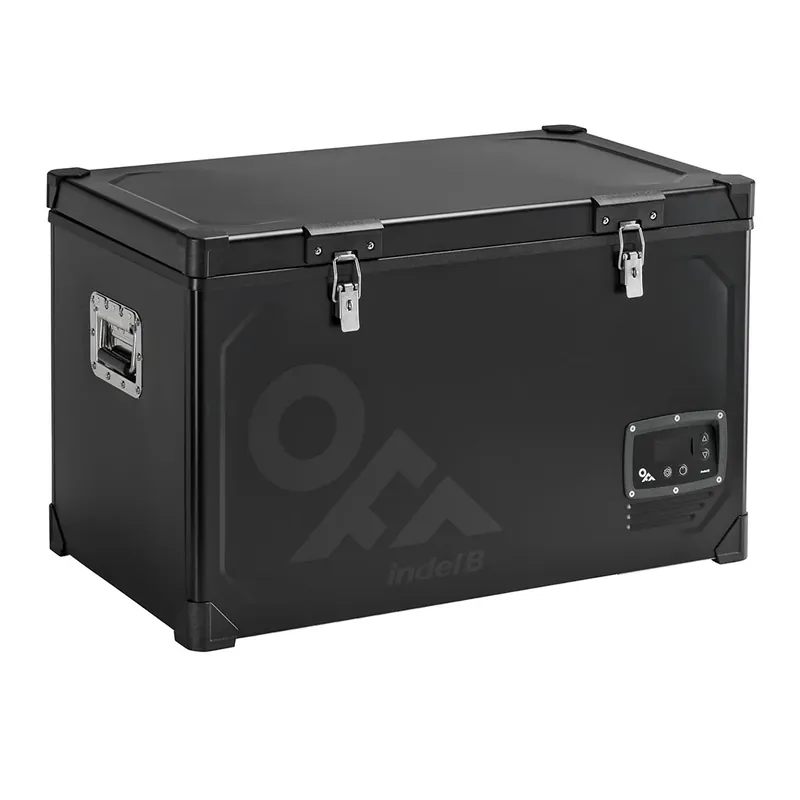 Nevera Portátil Indel B Travel Box TB Black Steel 74 litros 12VCC 65W Stock Limitado