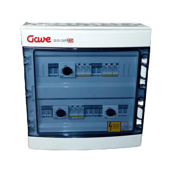 Caja de Protecciones Gave CC 3 MPPT con 2PV string 15A Alta Calidad