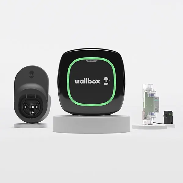 Kit Cargador Wallbox Pulsar-Plus 7,4 kW con Cable 5m Garantía De Devolución De Dinero