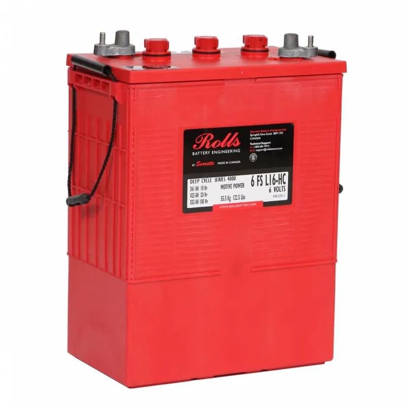 Ocasión Especial Batería Rolls 6 FS L16-HC 489Ah 6V