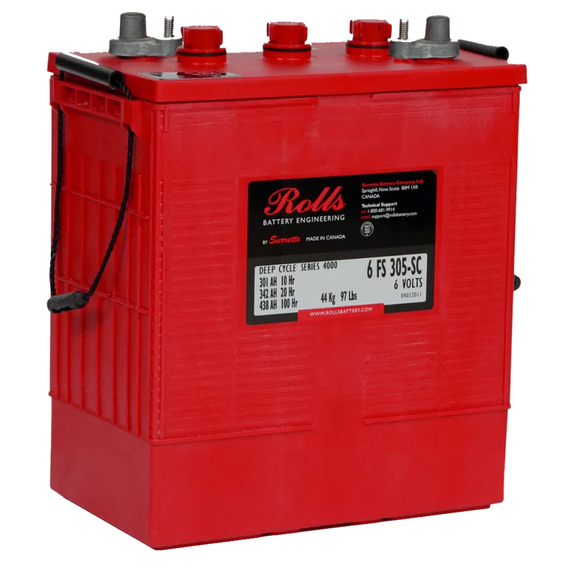 Últimas Unidades Batería Rolls 6 FS 305-SC 461Ah 6V