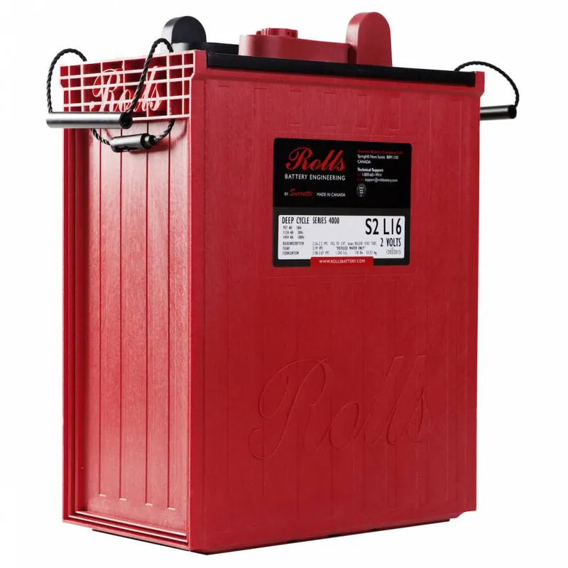 Batería Rolls S2 L16 1344Ah 2V Garantía De Devolución De Dinero