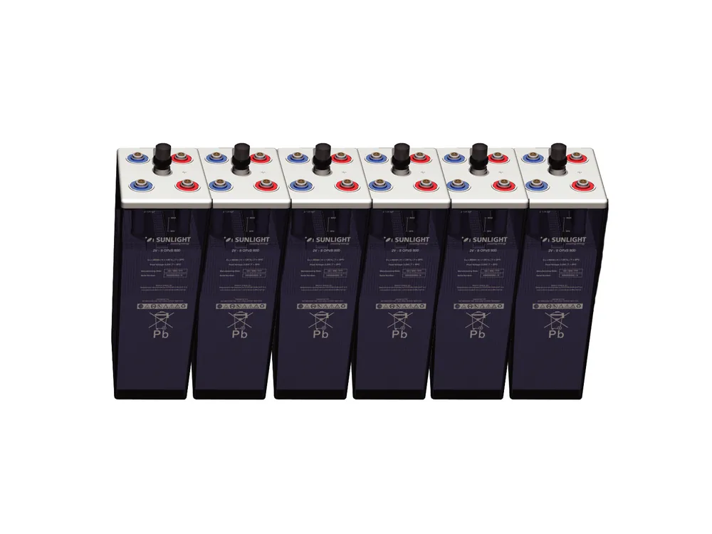Ordenar Ahora Mismo Batería Solar Estacionaria Sunlight 6 OPzS 300 12V 462Ah (C100)