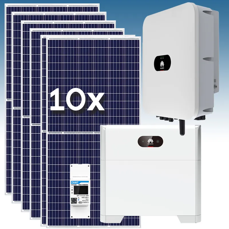 Kit Solar de Autoconsumo 5kWp Huawei con Batería de Litio 5kWh Precio Económico