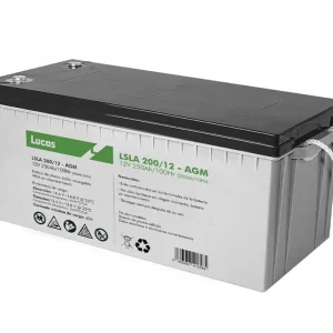 Batería AGM Lucas LSLA 200/12 12V 250Ah Compra Hoy