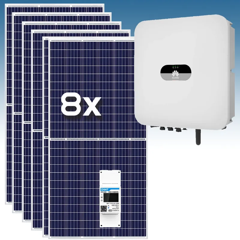 Kit Solar de Autoconsumo 4kWp Huawei Devolución Gratuita