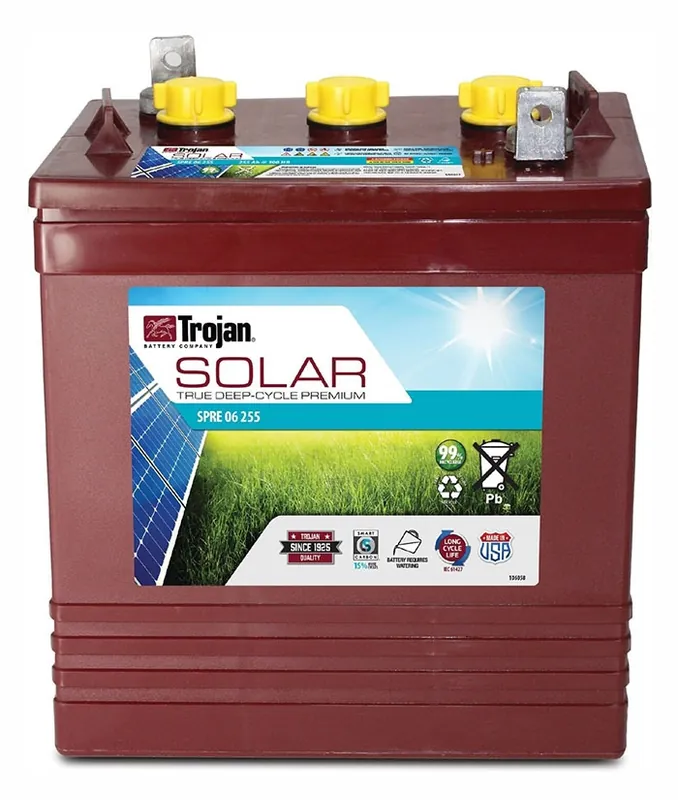 Más Vendido Batería Solar Trojan Premium SPRE 6V 255A