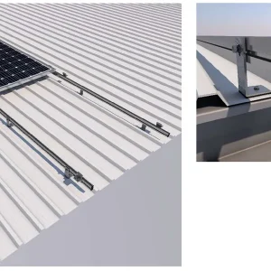 Ordenar Ahora Mismo Estructura Soporte Placas Solares en Horizontal para Cubierta Metálica 03H