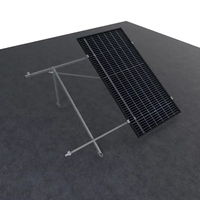 Más Vendido Estructura Inclinada Soporte Placas Solares hasta 72 Células 09V