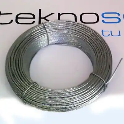 100 metros Cable acero 3 mm trenzado para vientos Envío Exprés