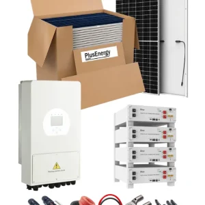 Rebajas Kit Solar 3200W 48VDC a 230VAC Híbrido Con Baterias Litio SE-G 10KWH