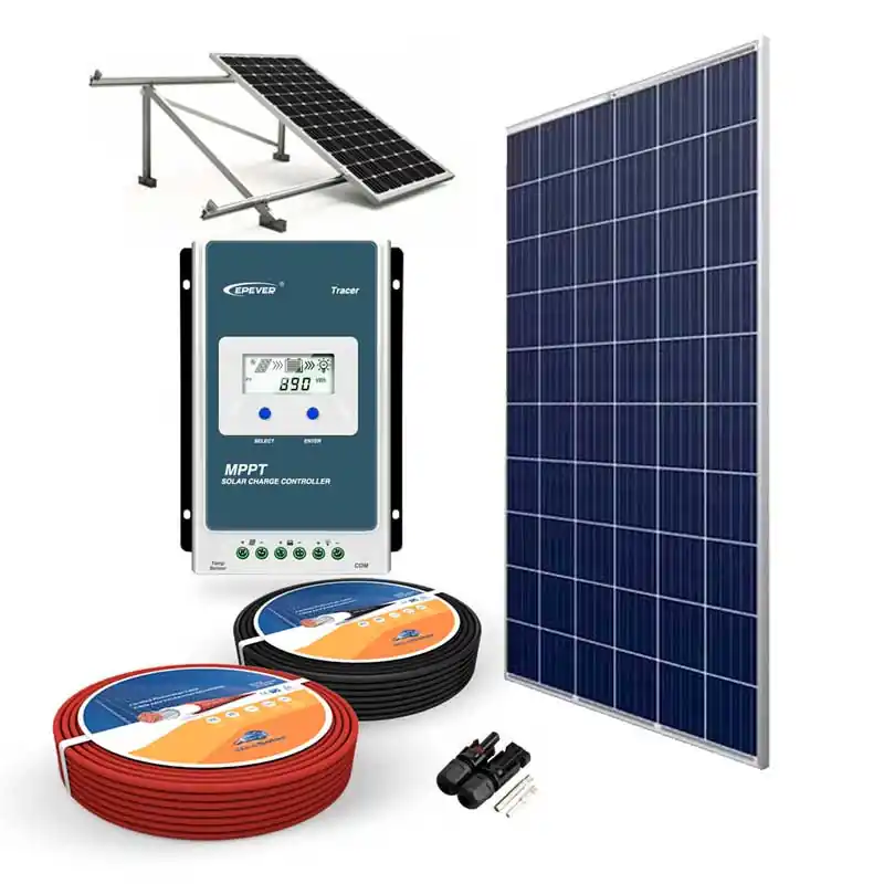 Ordenar Ahora Mismo Kit Solar 12v 300w Regulador MPPT 20a con LCD