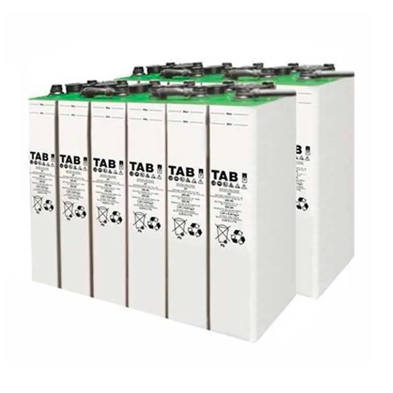 12 Baterías TAB 5 TOPzS 625-812Ah 2v Garantía De Devolución De Dinero