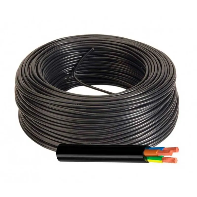 Manguera Eléctrica Negra 3G 2,5mm2 RV-K 1KV Disponible Ahora