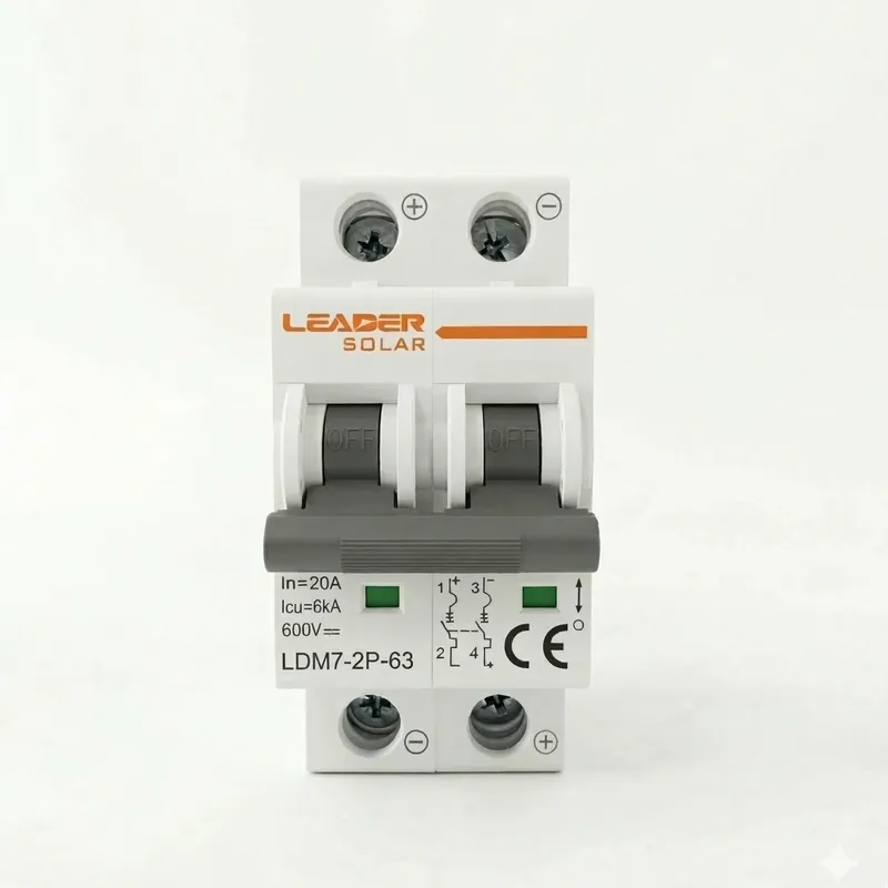 Magnetotermico DC 20A 2P 600V Precio Reducido