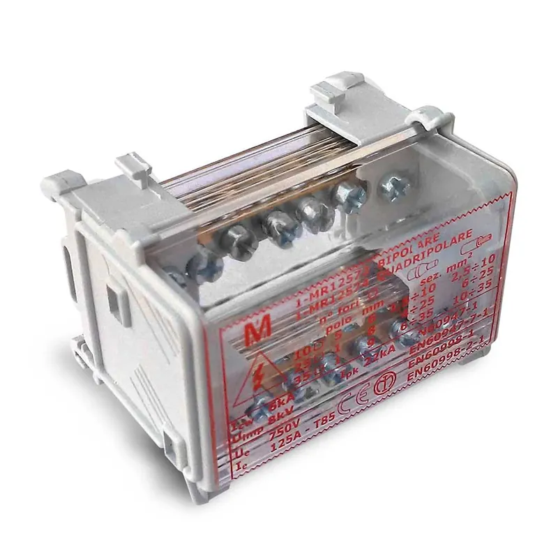 Repartidor Conexión Paralelo PlusEnergy Módulos 100A 11P Imprescindible (Must-Have)